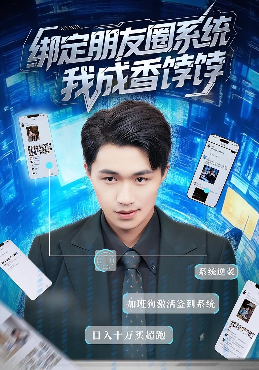 热门短剧绑定朋友圈系统我成香饽饽沈健&张伊晨主演75集全集完整版未删减，纯净免费在线观看+百度网盘夸克网盘资源下载  第1张